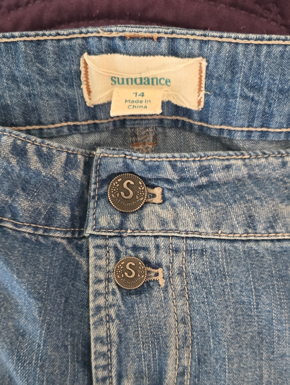 Sundance Women's Jogger Light Blue Denim Jeans
